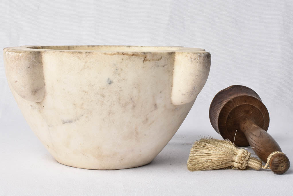 Antique stone Mortar and pestle