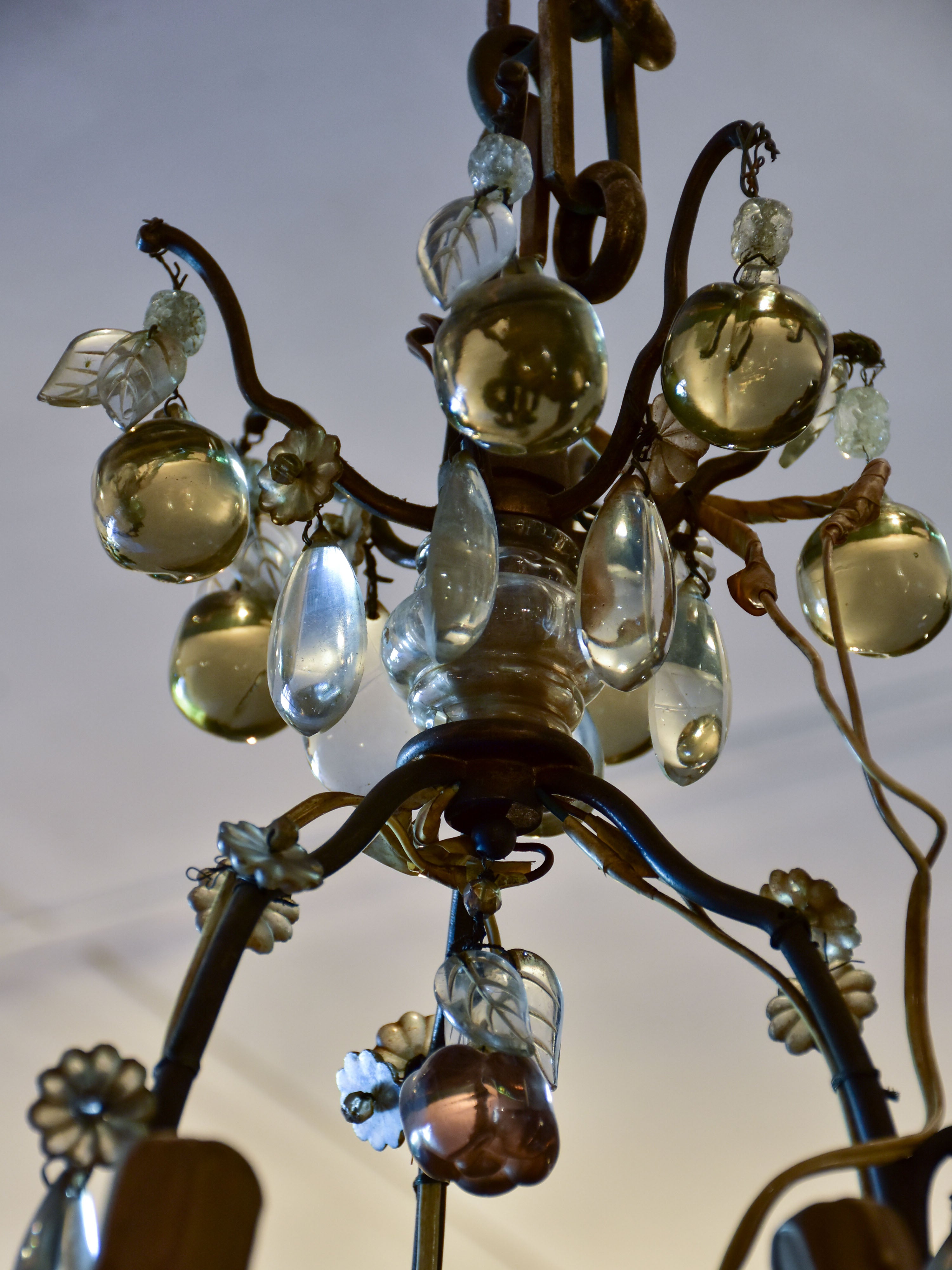 Vintage Italian Murano glass chandelier