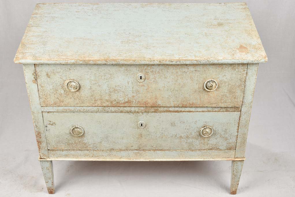 Antique French commode with 2 drawers 41¼"