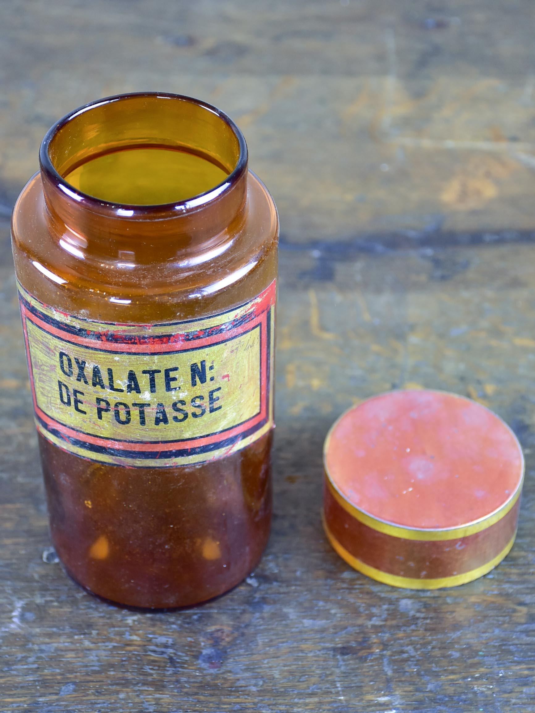 19th Century apothecary jar - Oxalate N: de Potasse