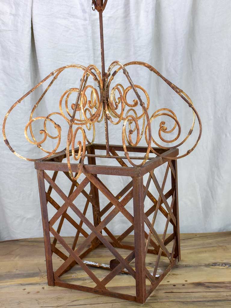 French lantern suspended candle design