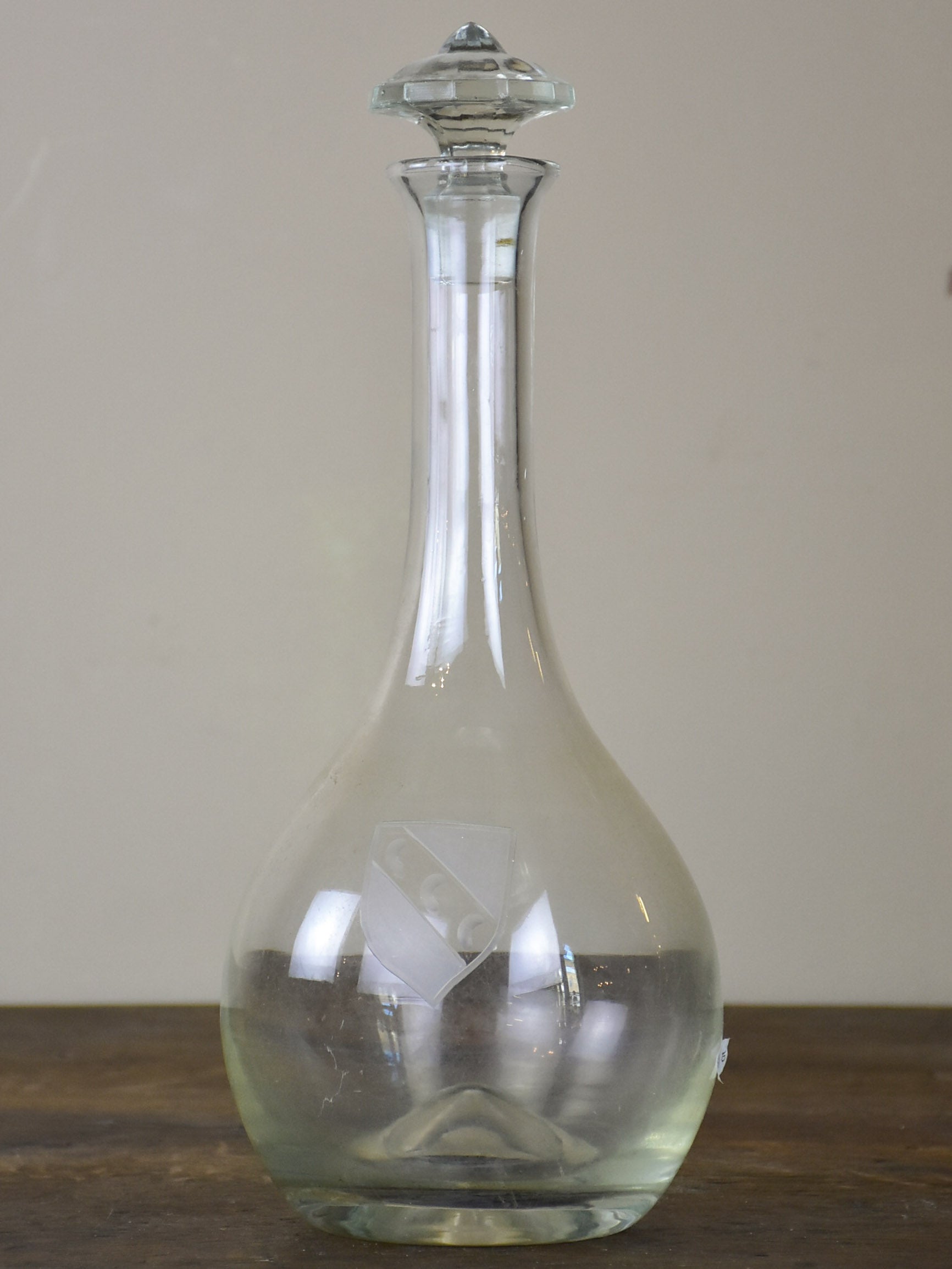 Vintage French wine decanter