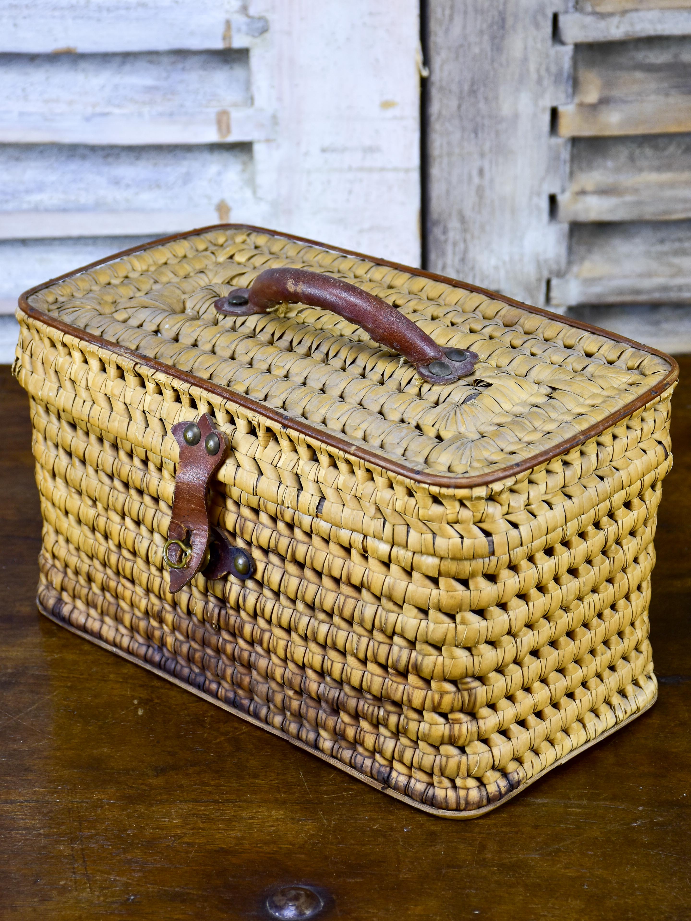 Small French children's lunch basket