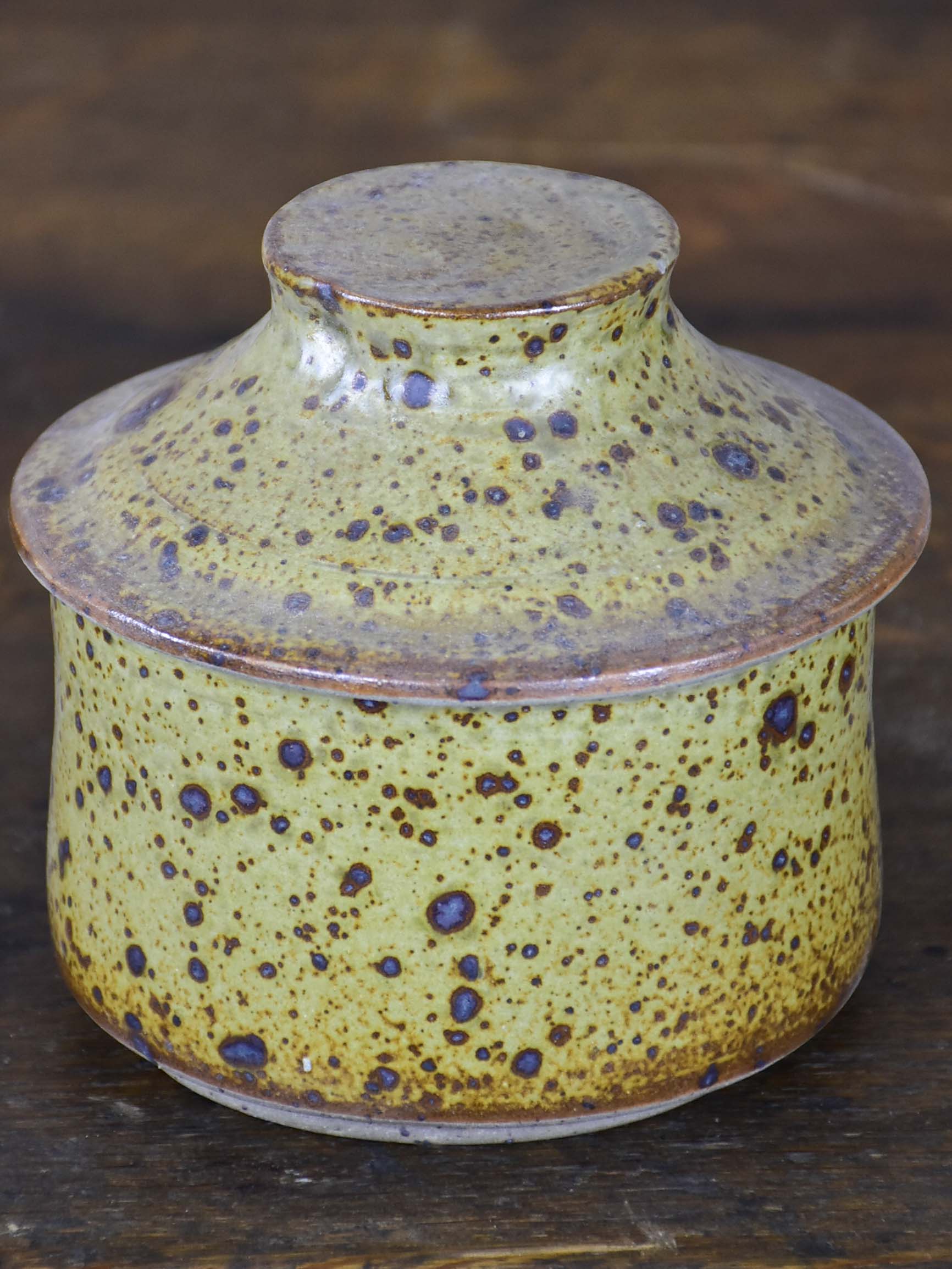 Late 19th Century French ceramic butter dish