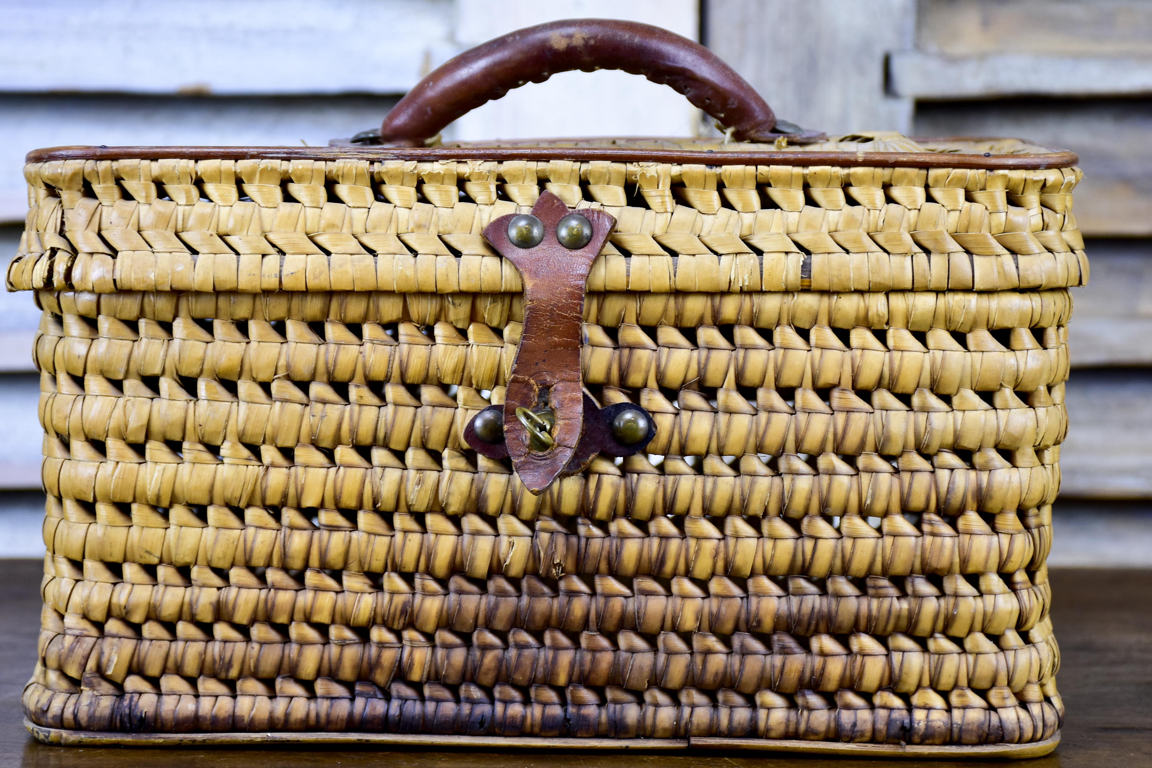 Small French children's lunch basket