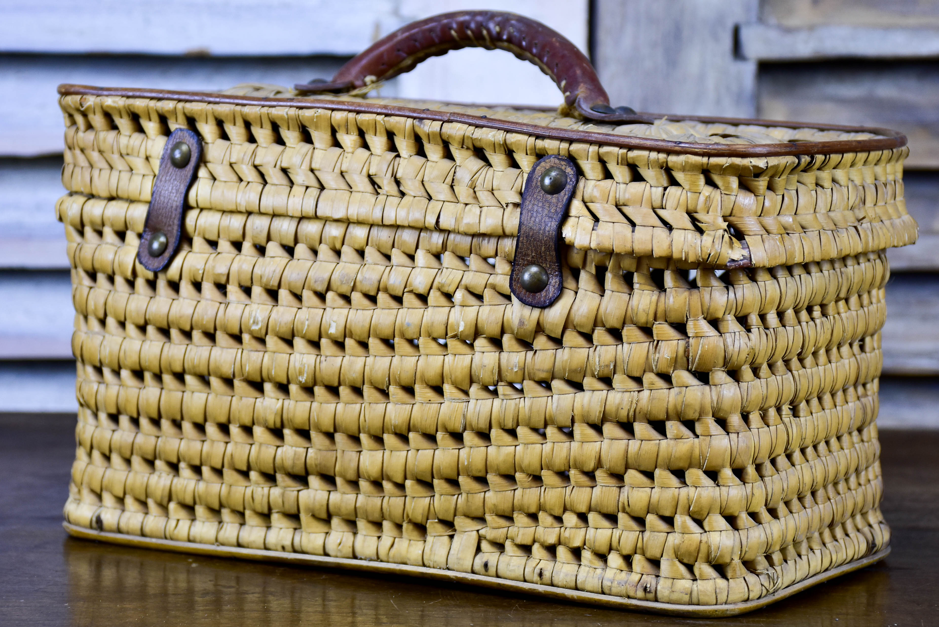 Small French children's lunch basket