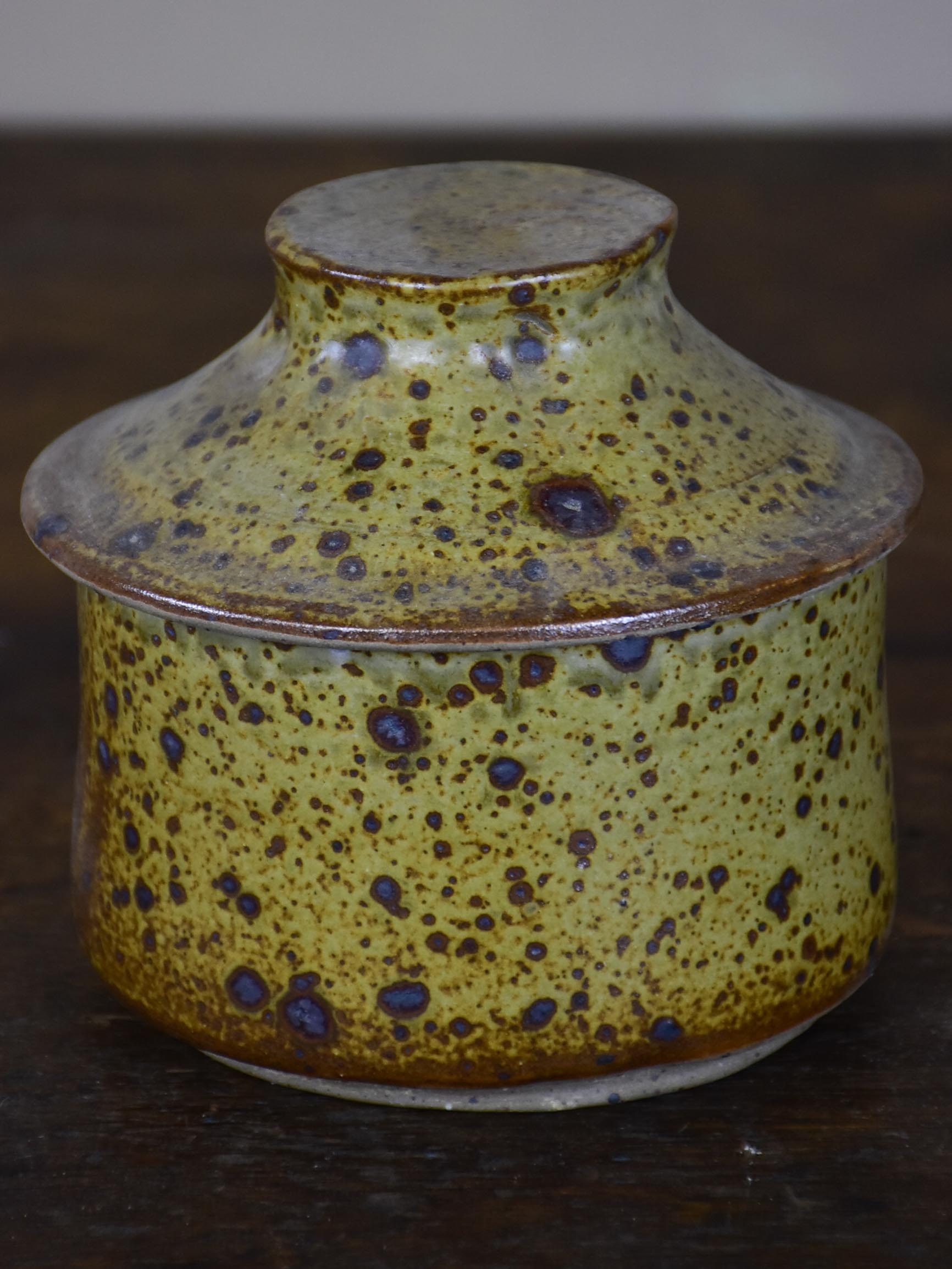 Late 19th Century French ceramic butter dish