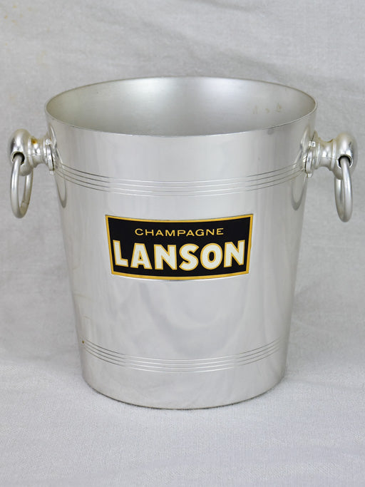 Vintage French Lanson Champagne bucket 8"