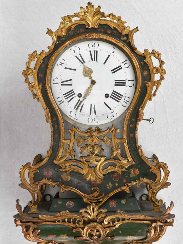 Cartel Clock, Louis XV, 18th-century, 37½"