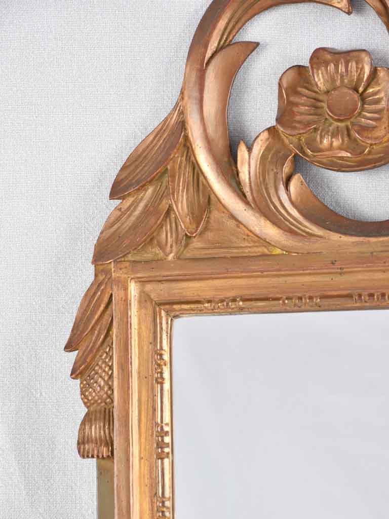 Stunning vintage mercury glass mirror