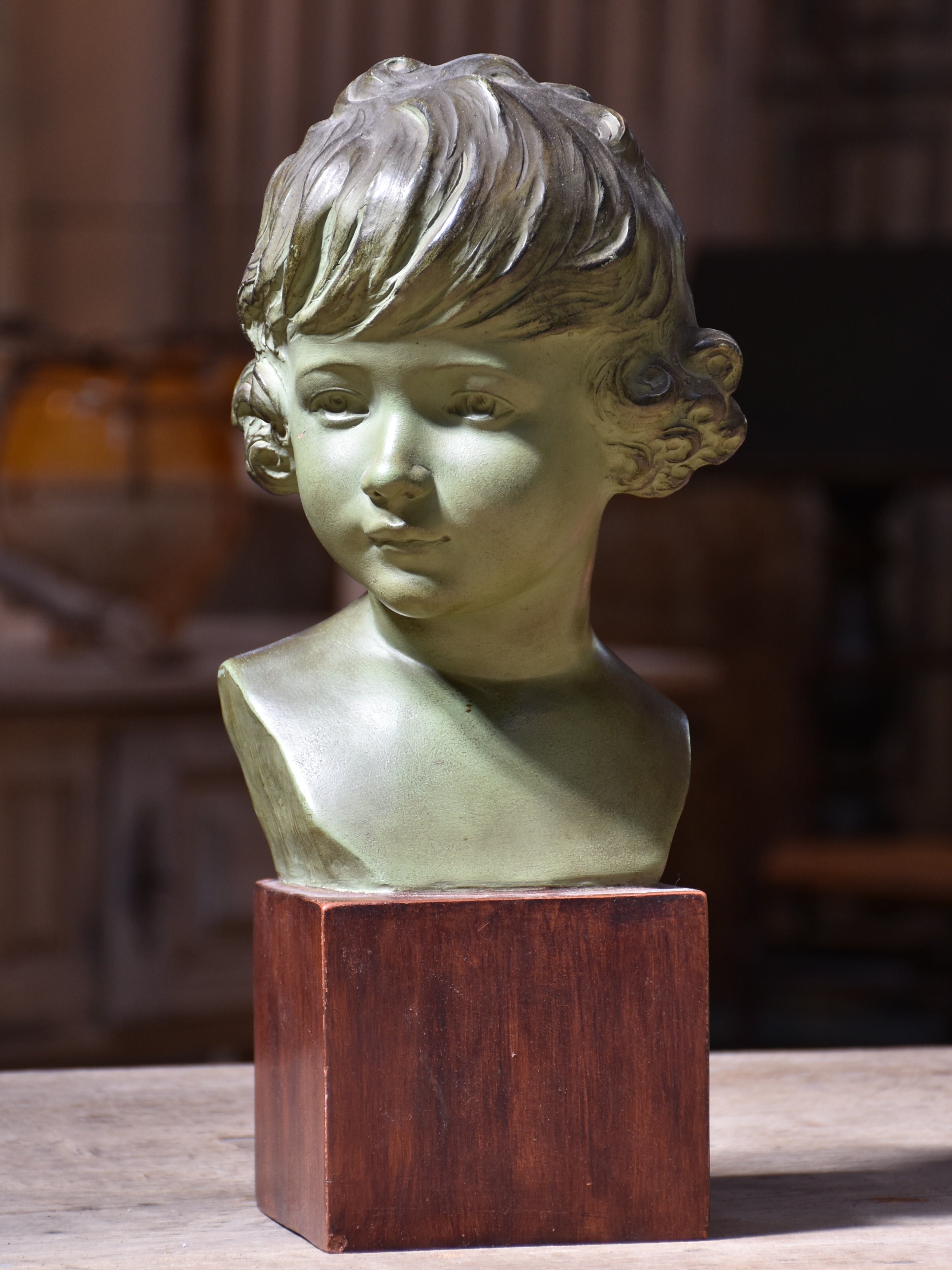 French terracotta bust – 1950’s