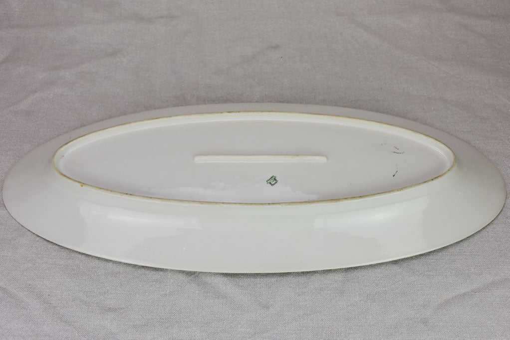 Early 20th Century French Limoges oval platter 23¼"