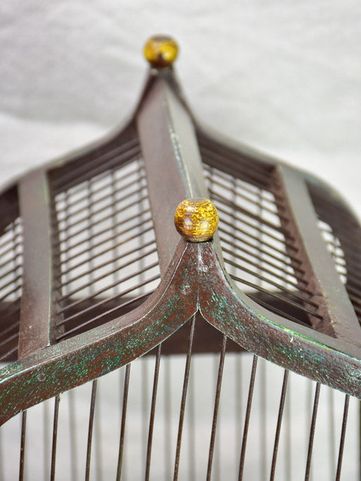 Large antique French birdcage from the early twentieth century