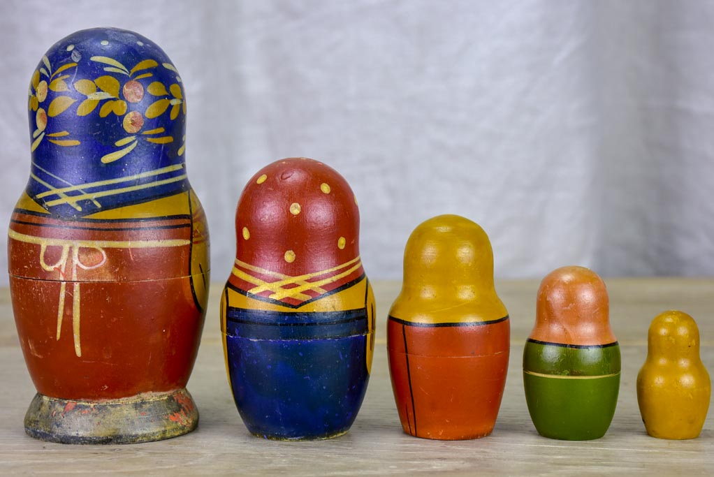 Early 20th Century Russian Babooshka - Russian dolls