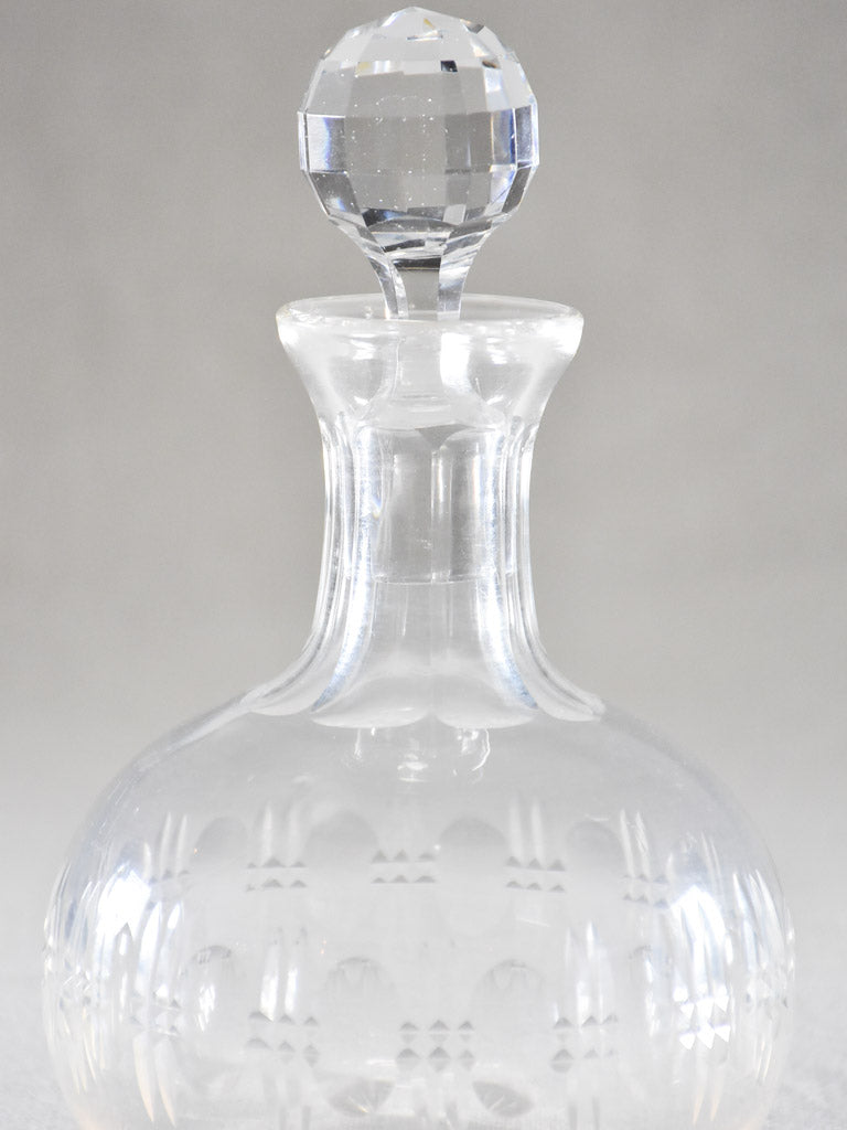 Elegant Antique Crystal Baccarat Carafe Picture