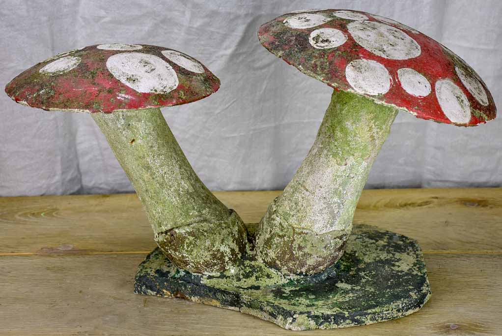 Early 20th Century garden toadstools