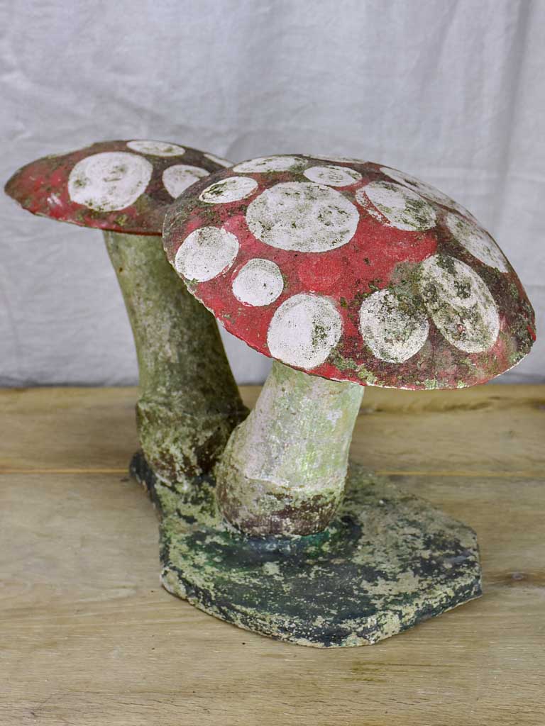 Early 20th Century garden toadstools