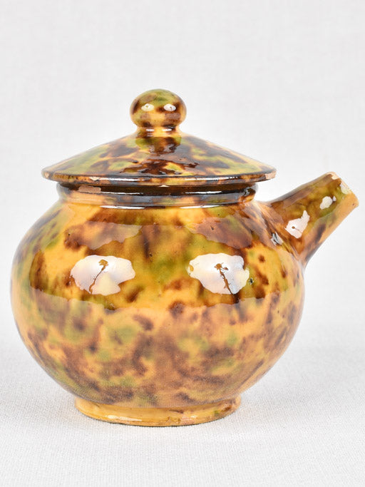 Charming ceramic pot with lid 1950's