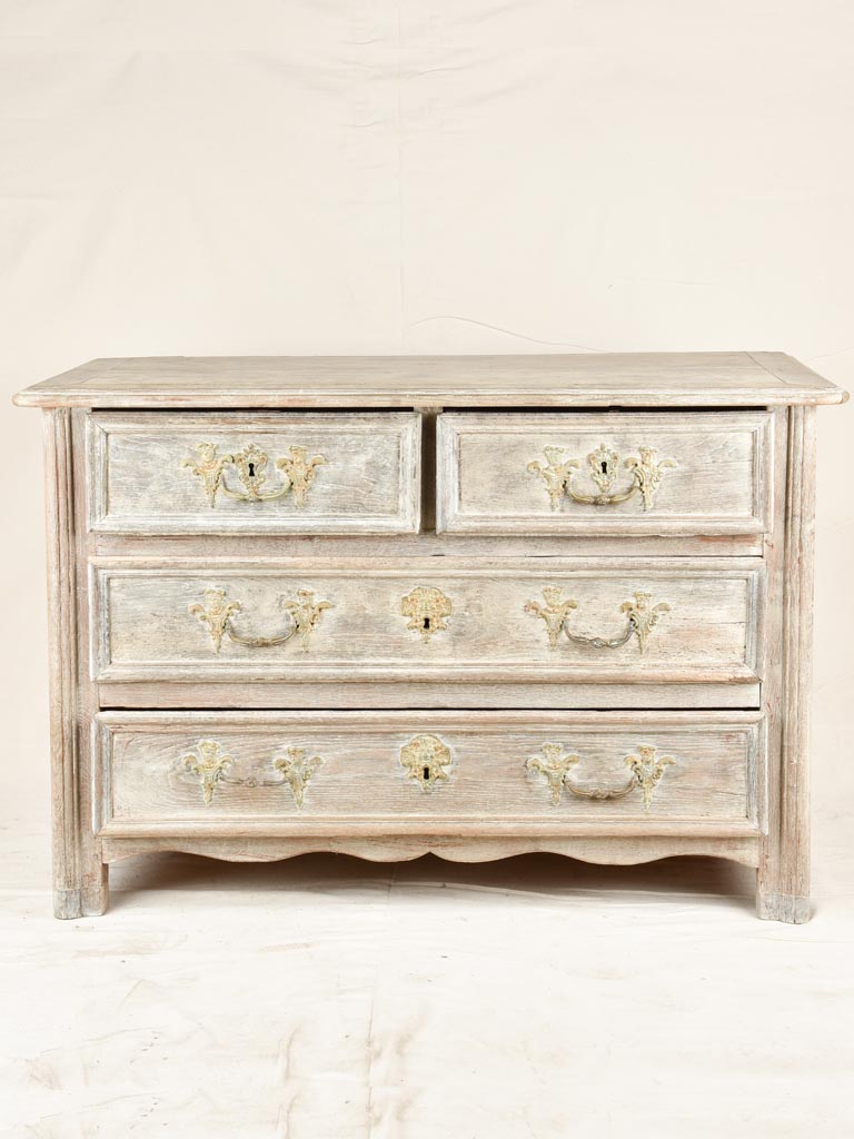 Louis XIV four drawer commode 49½" x 24½"