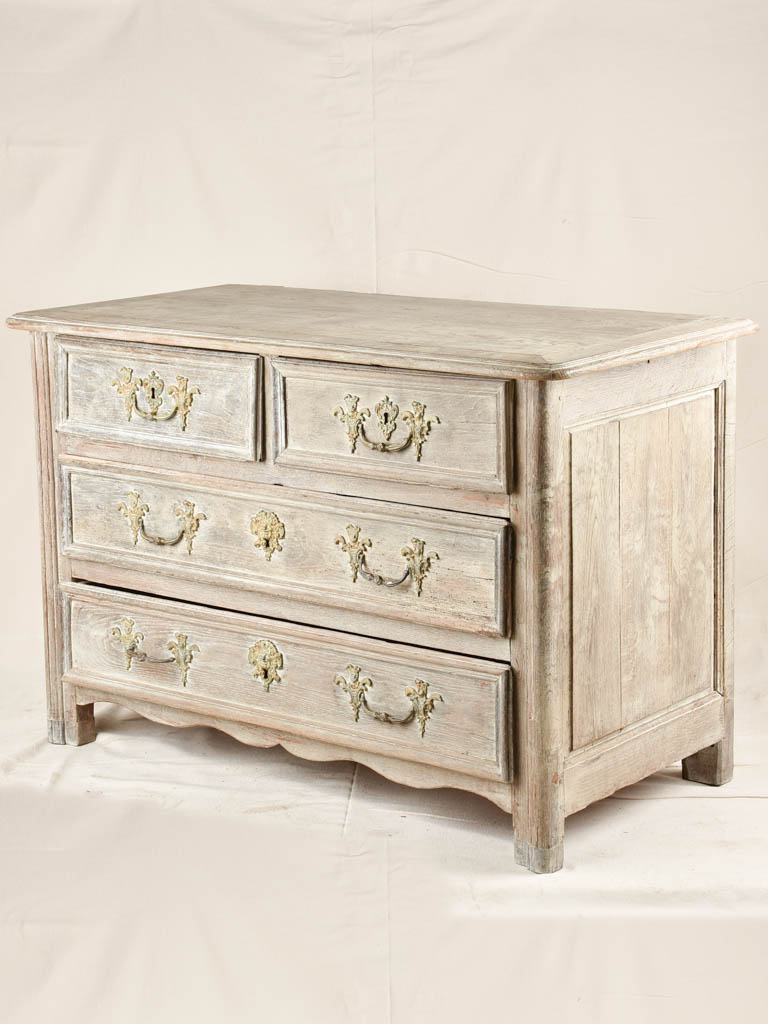 Louis XIV four drawer commode 49½" x 24½"