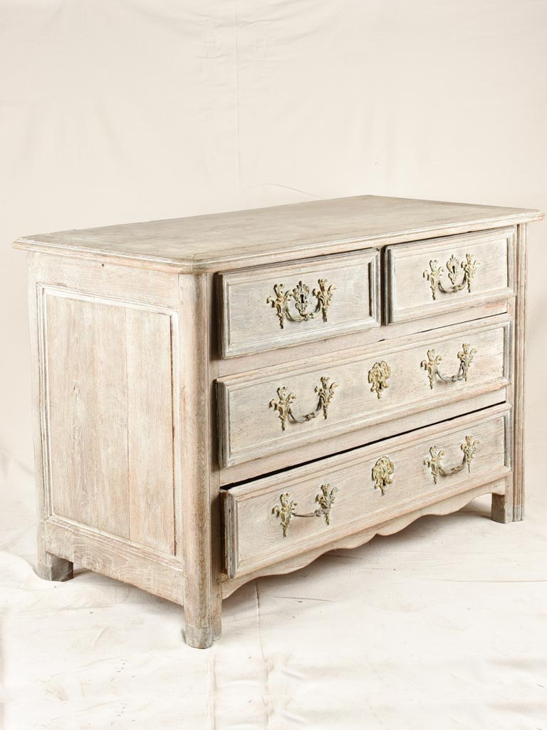 Louis XIV four drawer commode 49½" x 24½"