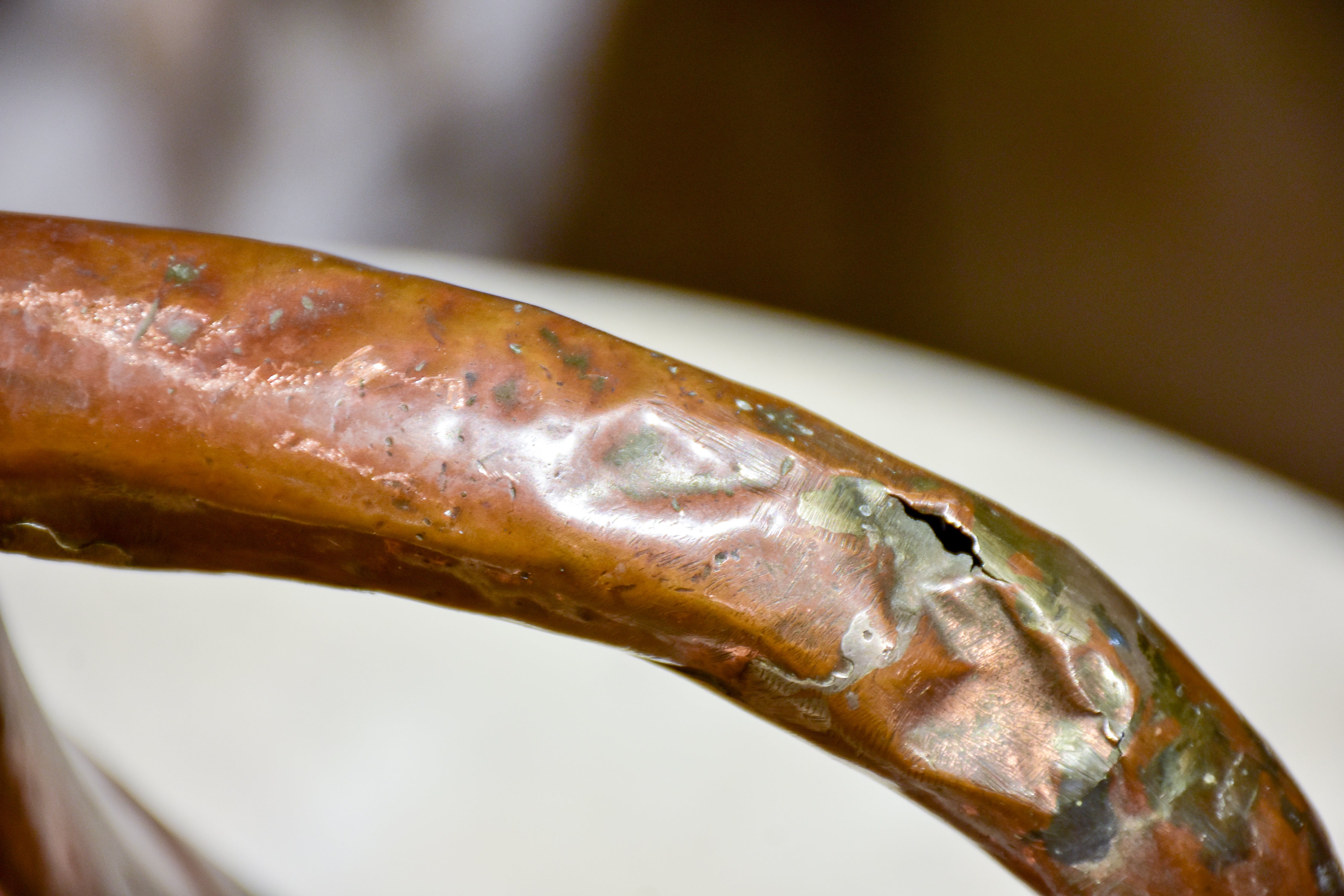 Late 18th century copper watering can