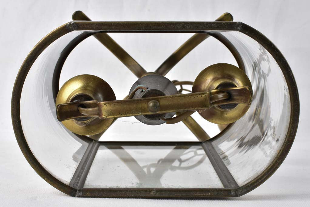 Small oval lantern - brass 22¾"