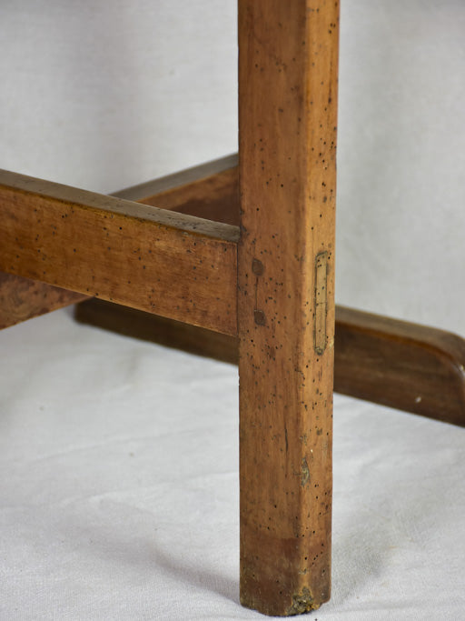 19th Century French walnut winemaker's folding table - vigneron's table