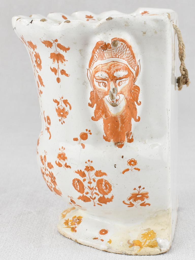 19th century earthenware vase