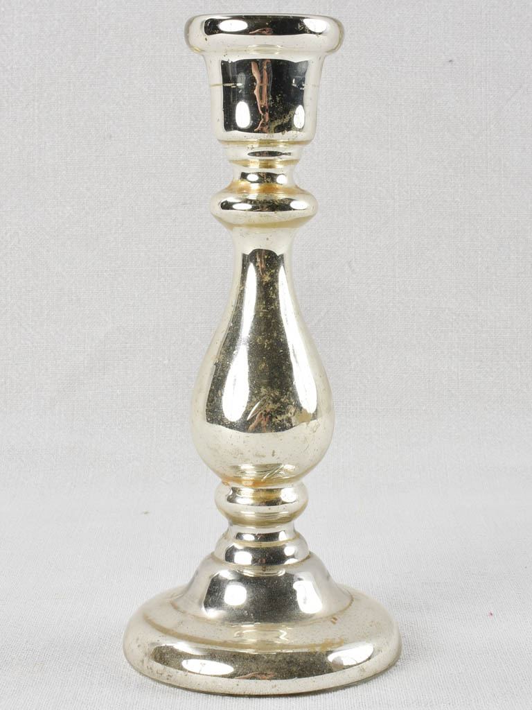 Vintage festive mercury candlestick decoration