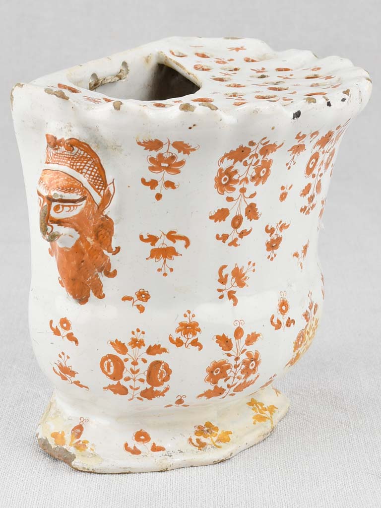 19th century earthenware vase