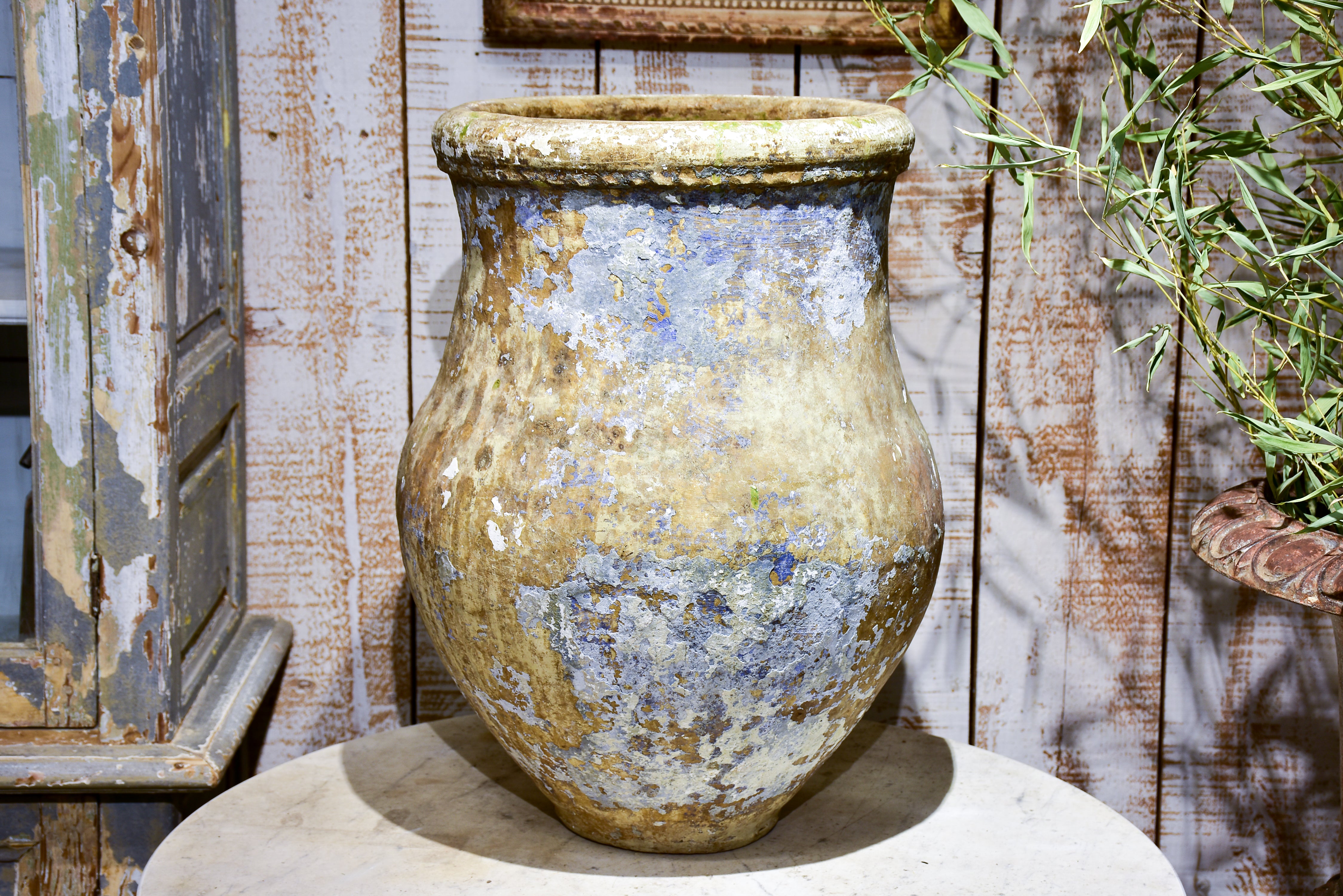 Antique Greek olive oil jar