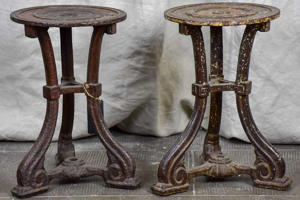 Pair of industrial stools