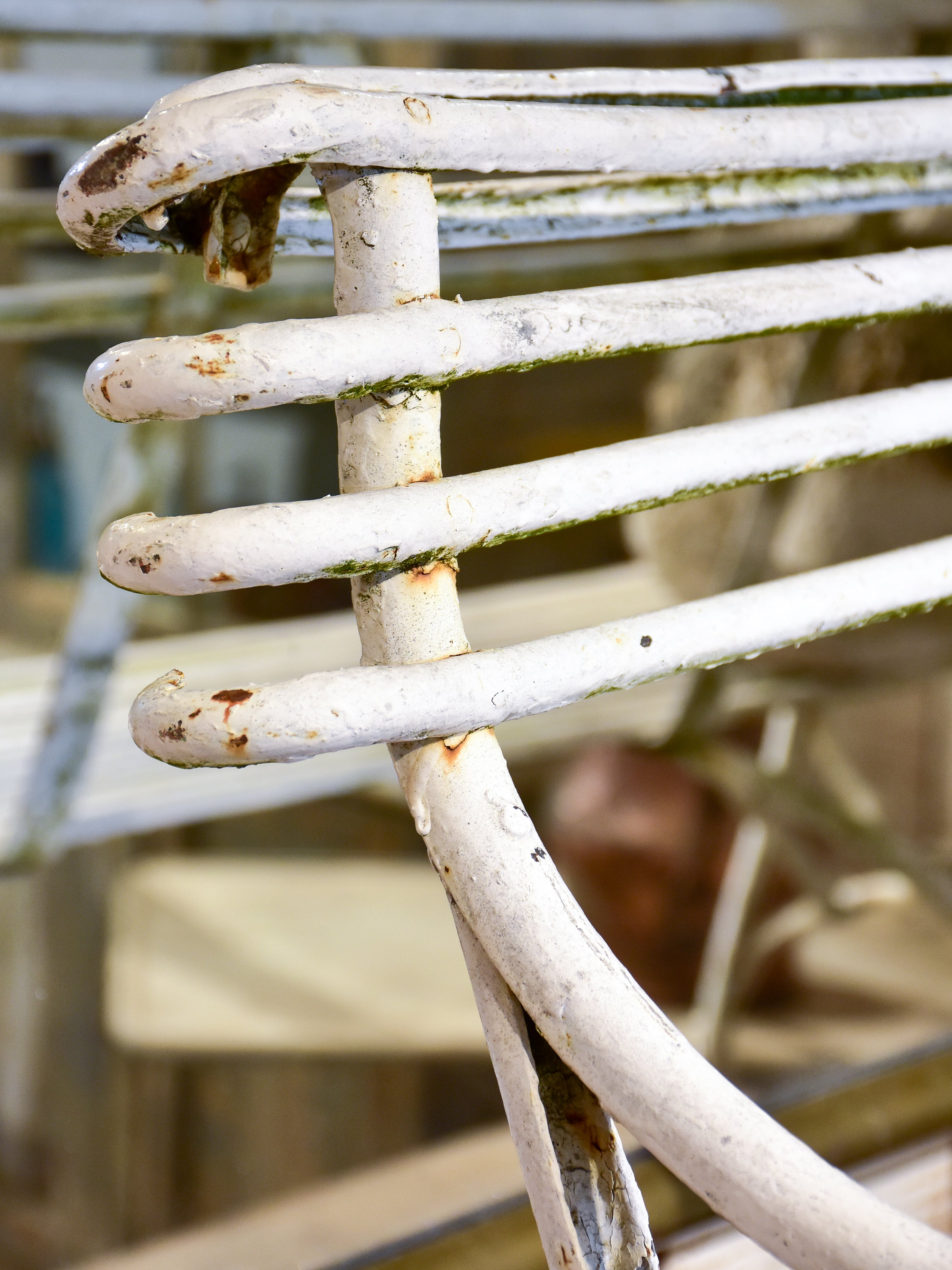 19th century French garden bench - Grassin