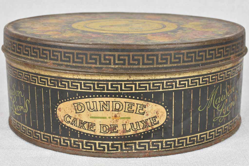 Collection of beautifully weathered French tins