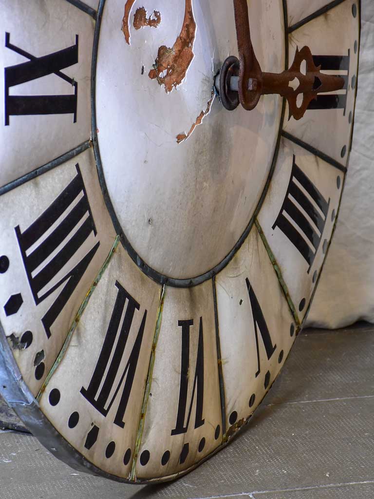 Late 19th Century French church clock - copper