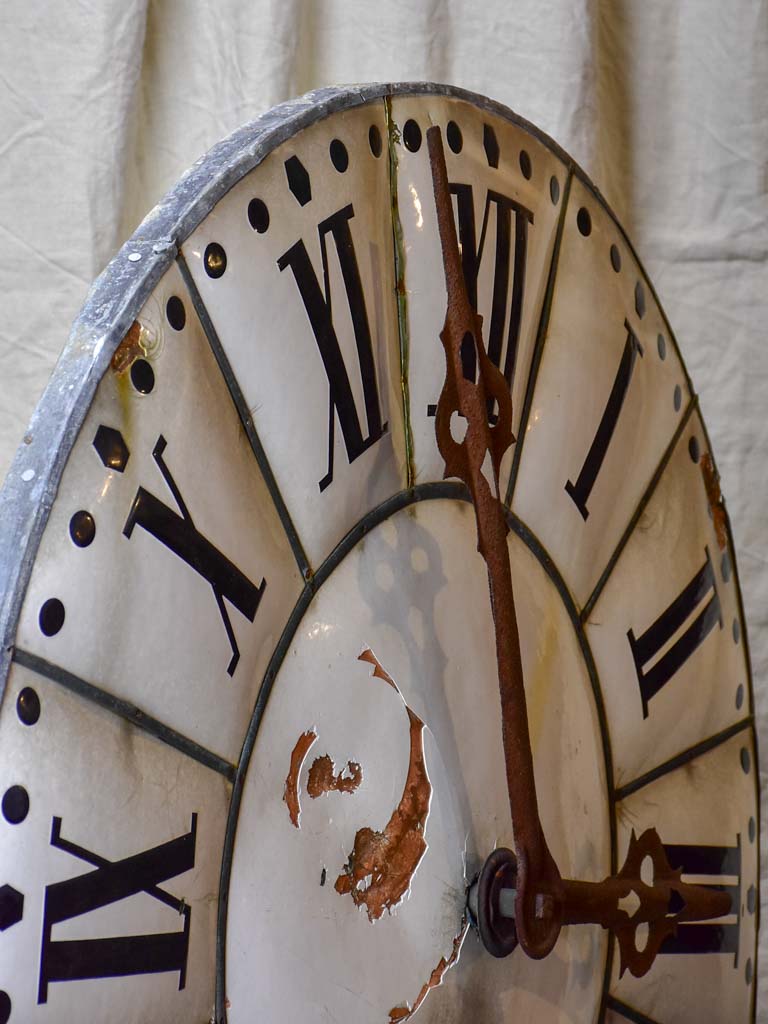 Late 19th Century French church clock - copper