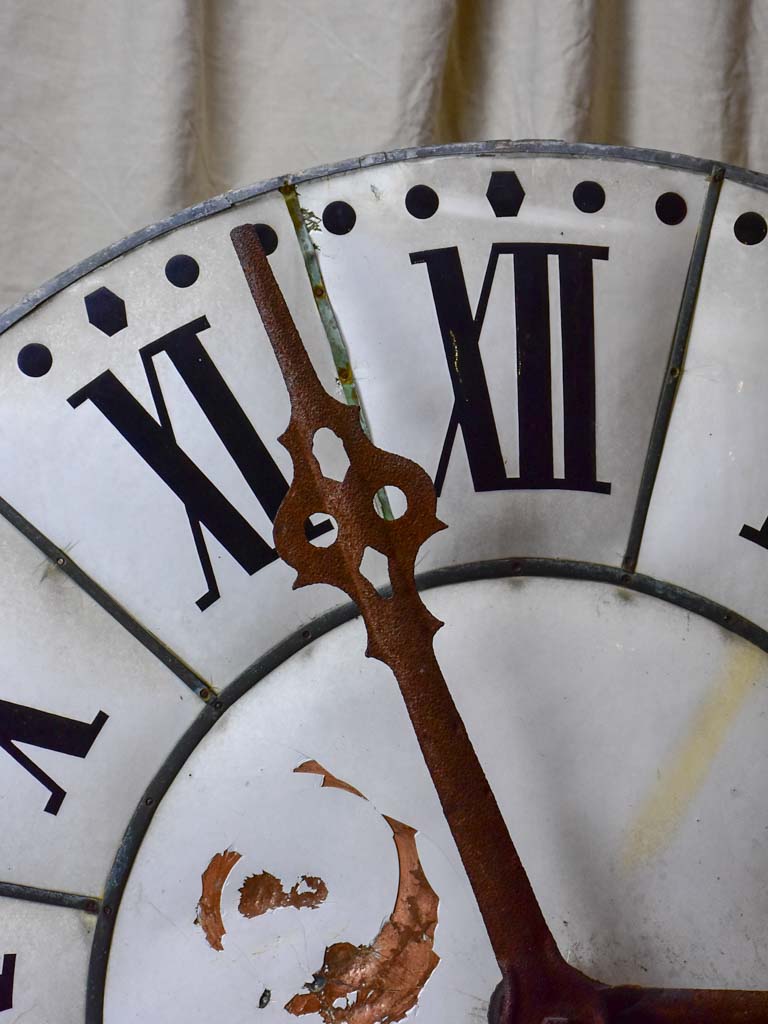 Late 19th Century French church clock - copper