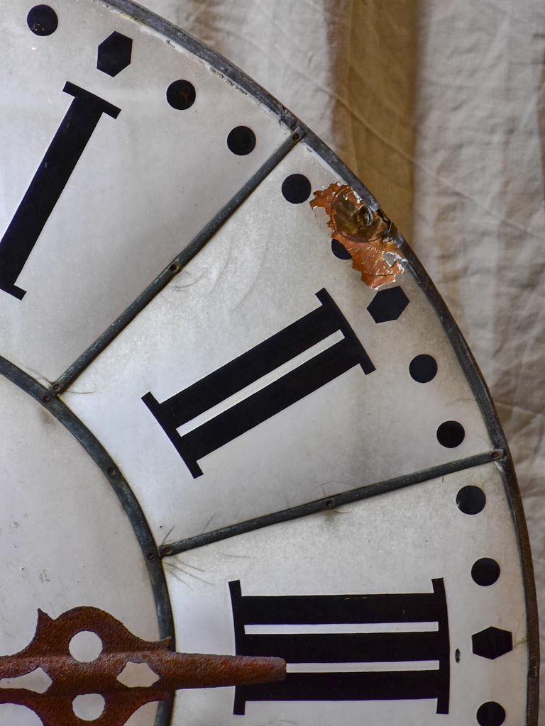 Late 19th Century French church clock - copper