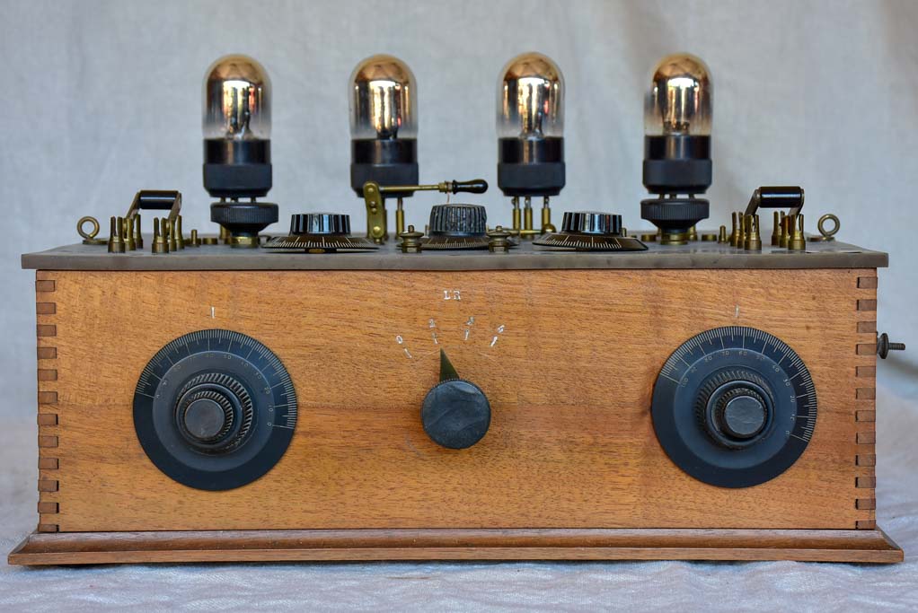 Antique French sea and air radio