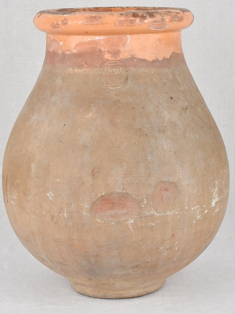 Antique Biot jar - stamped 18"