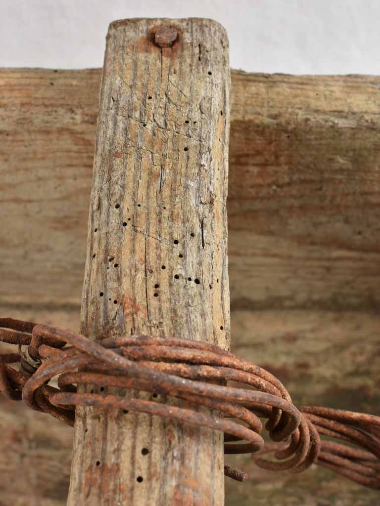 Antique French wooden trug - 22"