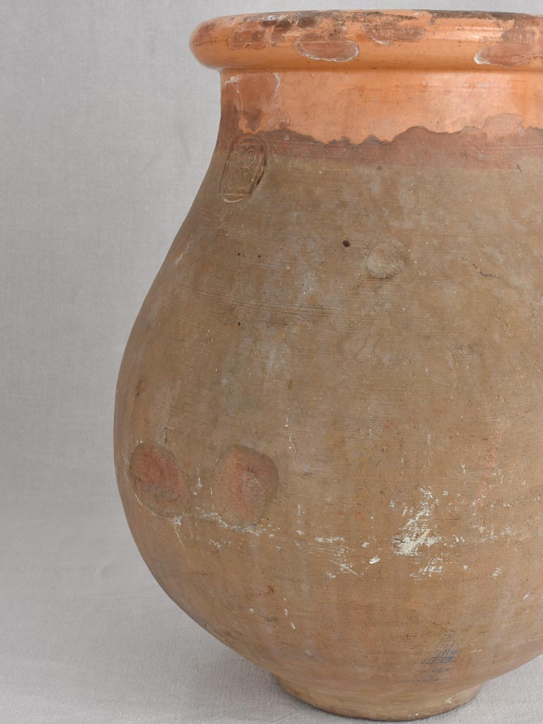 Antique Biot jar - stamped 18"