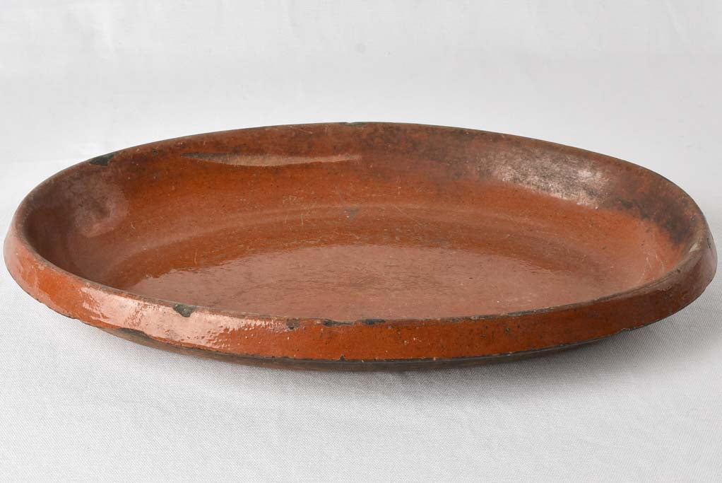 Vintage traditional Provençale baking dish