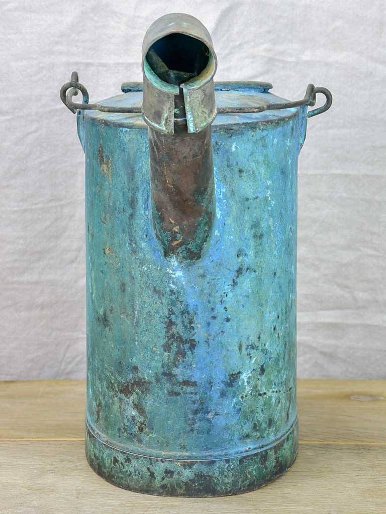 Early 20th Century French agricultural copper watering can