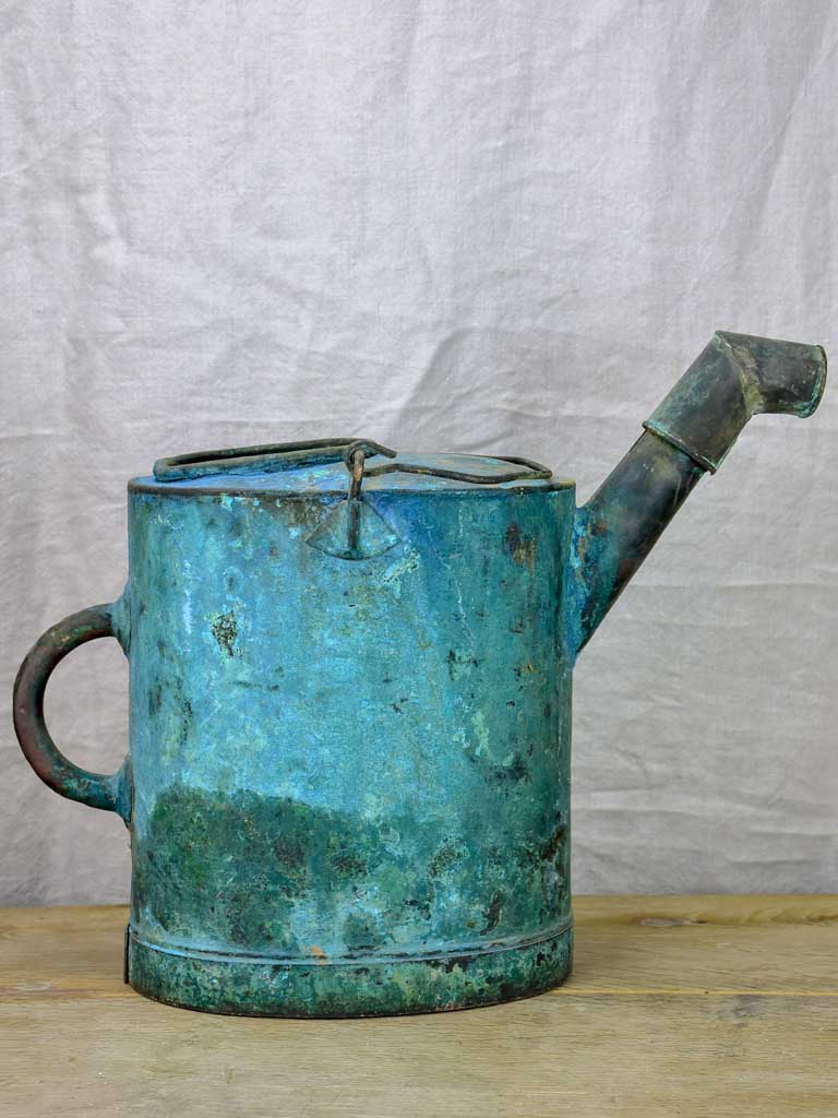 Early 20th Century French agricultural copper watering can