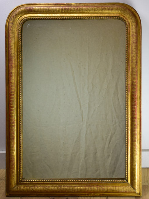 19th Century French Louis Philippe mirror with pretty gilt frame 26" x 36½"