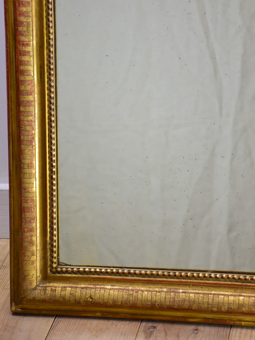 19th Century French Louis Philippe mirror with pretty gilt frame 26" x 36½"