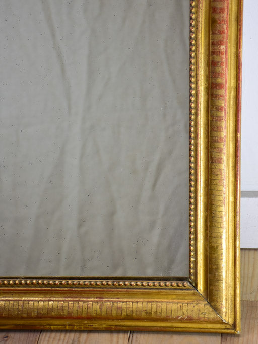 19th Century French Louis Philippe mirror with pretty gilt frame 26" x 36½"