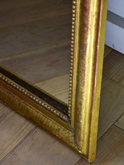 19th Century French Louis Philippe mirror with pretty gilt frame 26" x 36½"